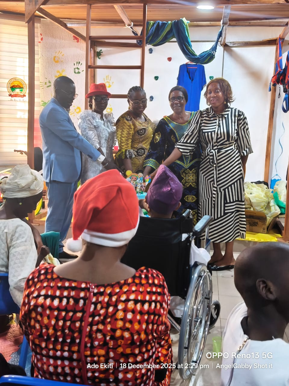 Ekiti Govt Celebrates Christmas with Children Living with Disabilities in Ado-Ekiti