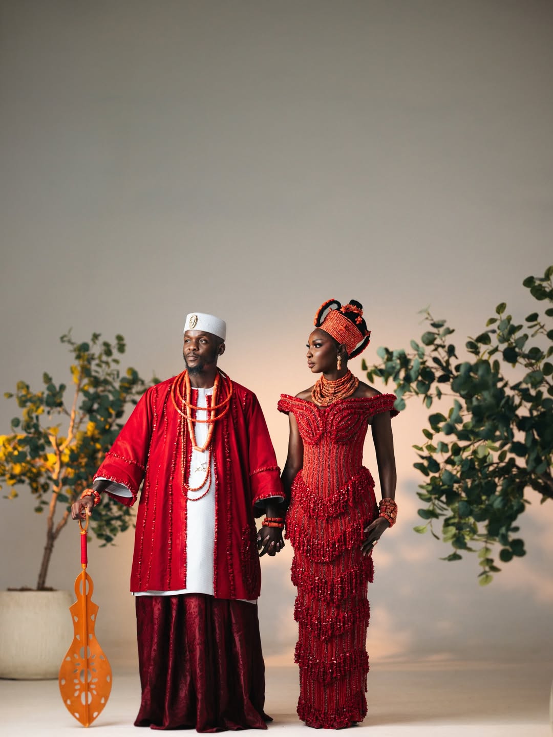 Ifedayo Agoro, Frank Itom Turn Edo Tradition Into a Royal Statement at #InSync2025 Wedding