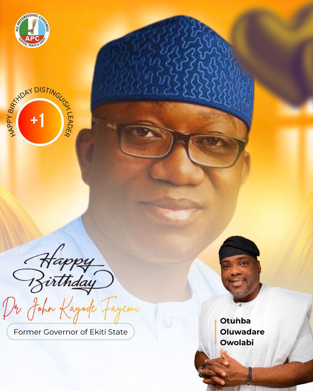 Owolabi Celebrates Fayemi at 61, Commends Global Democratic Leadership Role