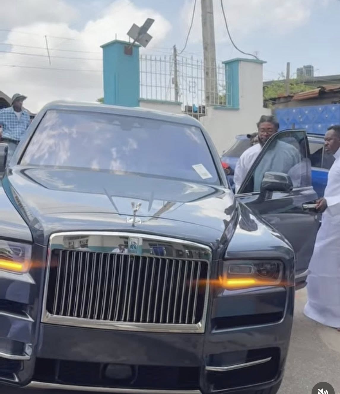 Abu Abel’s Rolls-Royce Church Entrance Sparks Lagos Social Media Debate